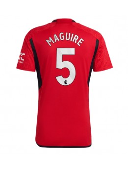 Manchester United Harry Maguire #5 Heimtrikot 2023-24 Kurzarm